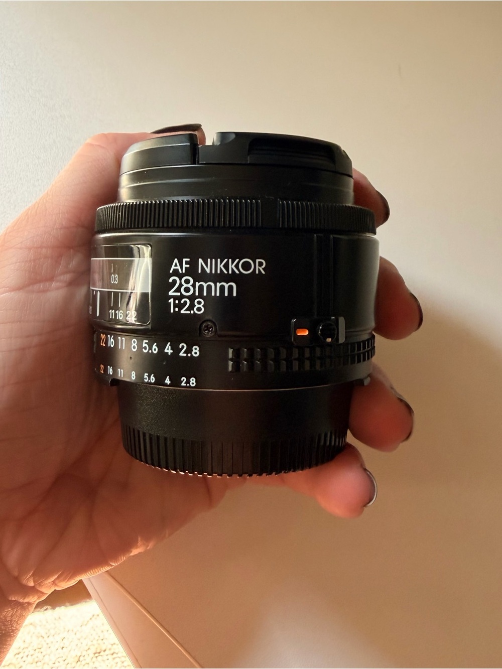 Nikon AF NIKKOR 28mm f/2.8 Auto Focus Prime Lens Nikon F Mount